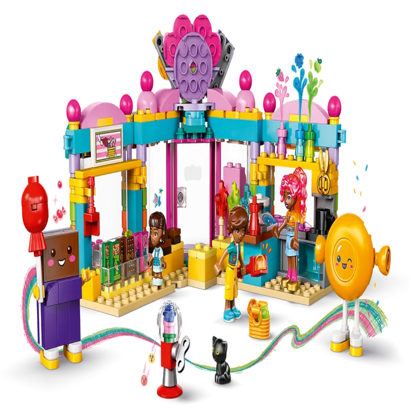 Lego 42649 Friends Heartlake City Candy Store (376 Pieces)
