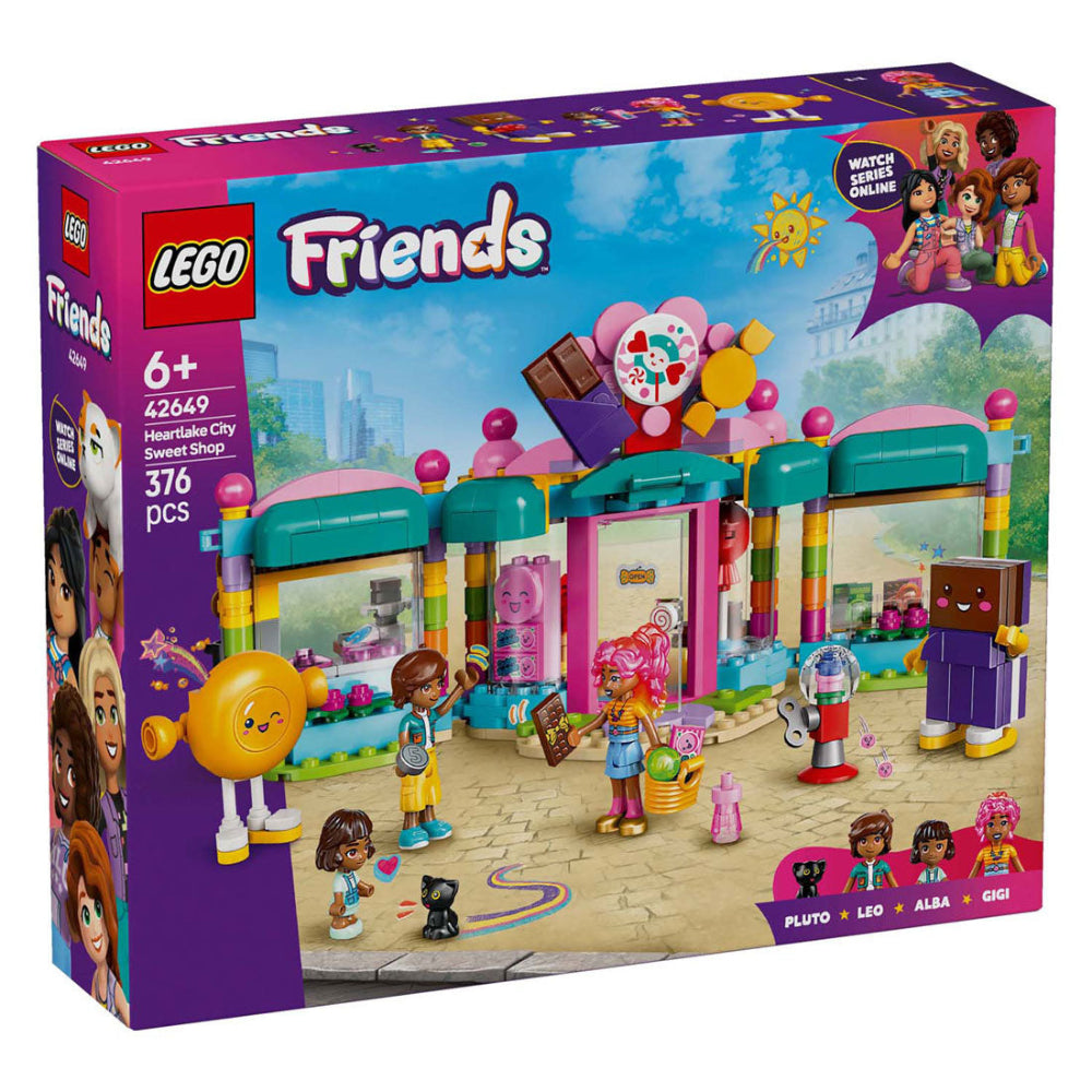 Lego 42649 Friends Heartlake City Candy Store (376 Pieces)