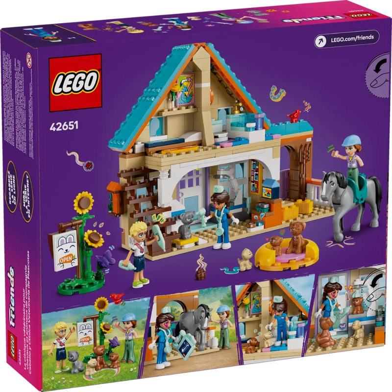 Lego 42651 Friends Horse And Pet Vet Clinic (428 Pieces)