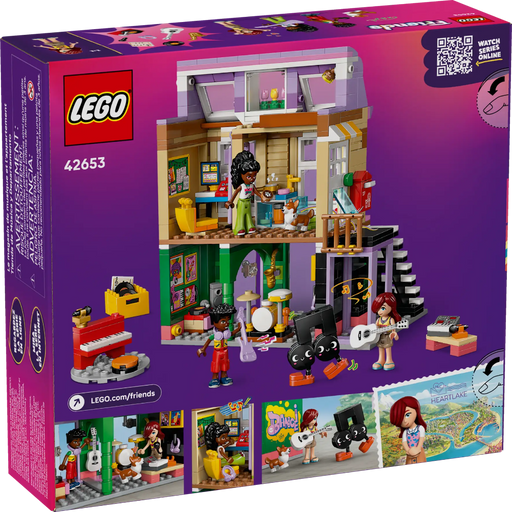 Lego 42653 Friends Music Store & Apartment (483 Pieces)-Construction-LEGO-Toycra