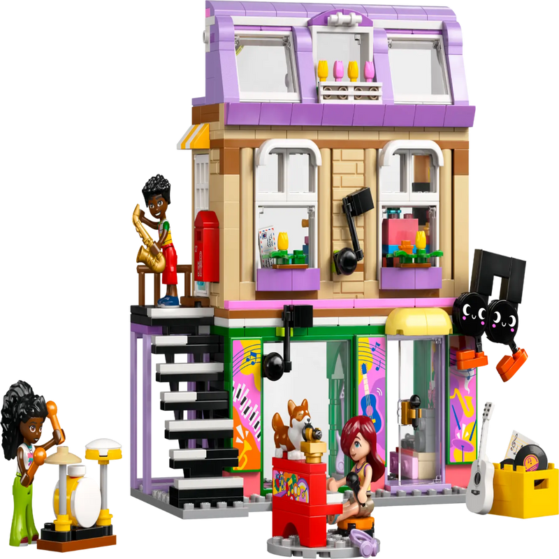 Lego 42653 Friends Music Store & Apartment (483 Pieces)