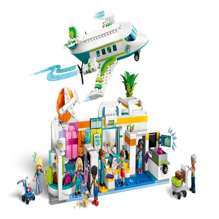 Lego 42656 Friends Heartlake City Airport And Airplane (958 Pieces)-Construction-LEGO-Toycra