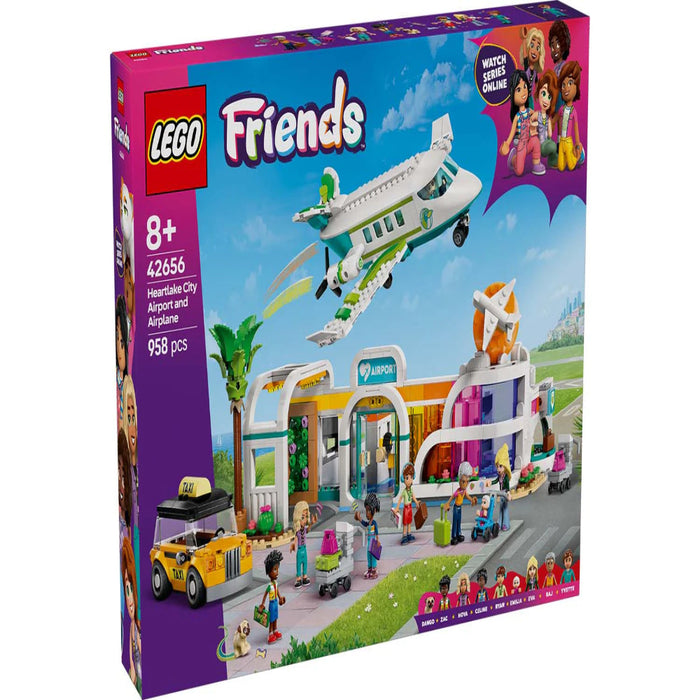 Lego 42656 Friends Heartlake City Airport And Airplane (958 Pieces)