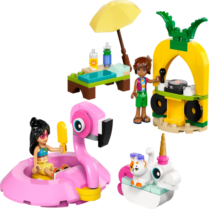 Lego 42658 Friends Unicorn & Flamingo Pool Party ( 99 Pieces )-Construction-LEGO-Toycra