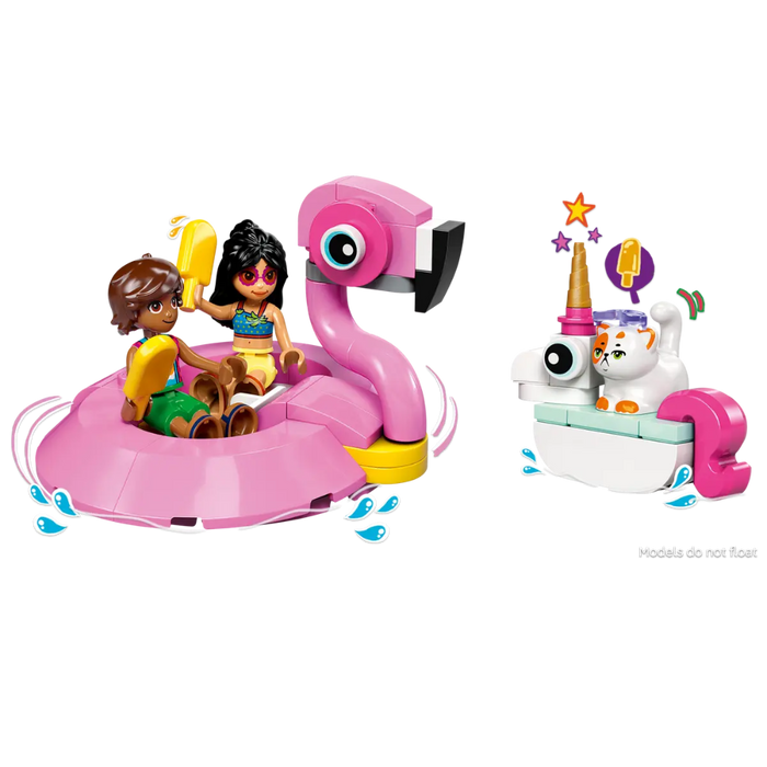Lego 42658 Friends Unicorn & Flamingo Pool Party ( 99 Pieces )-Construction-LEGO-Toycra
