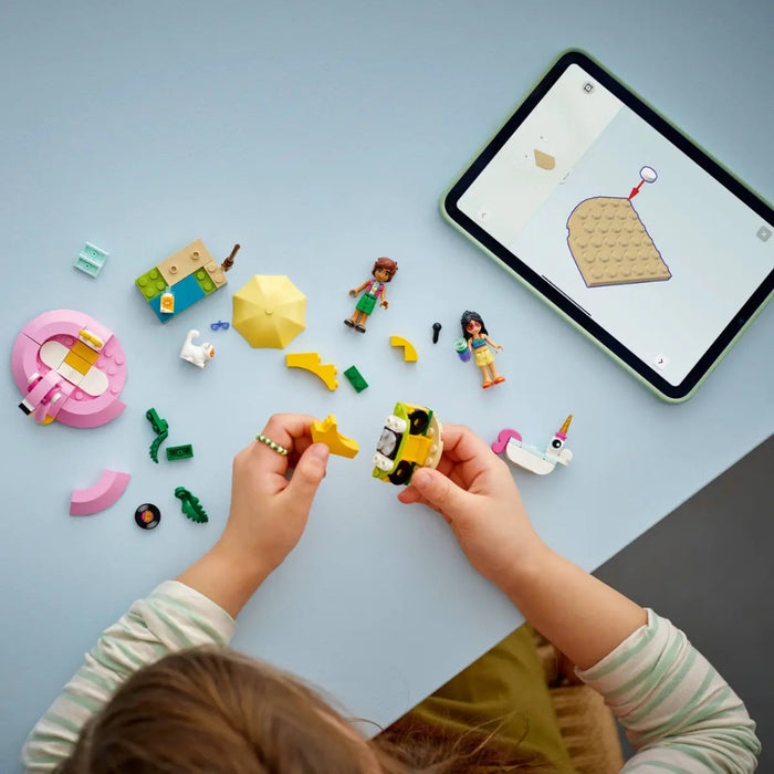 Lego 42658 Friends Unicorn & Flamingo Pool Party ( 99 Pieces )-Construction-LEGO-Toycra