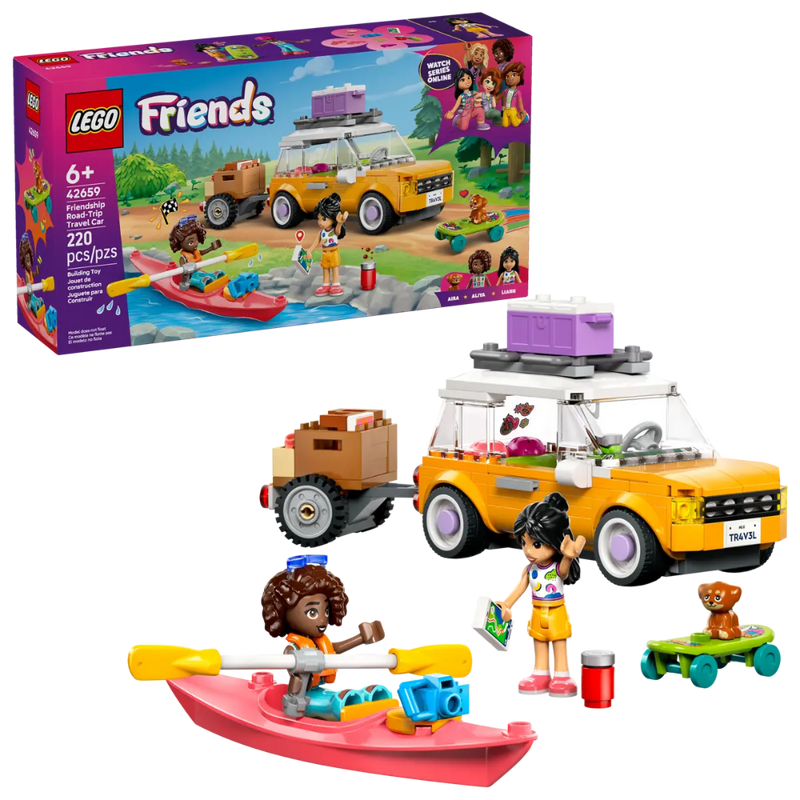 Lego 42659 Friends Friendship Road-Trip Travel Car ( 220 Pieces )