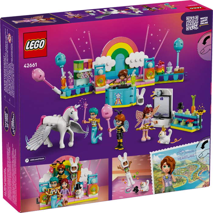 Lego 42661 Friends Costume Party With Unicorn & Fairy (261 Pieces)-Construction-LEGO-Toycra