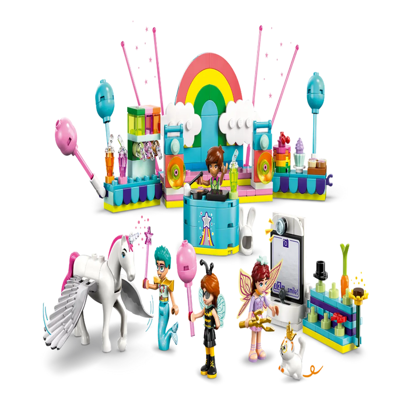 Lego 42661 Friends Costume Party With Unicorn & Fairy (261 Pieces)-Construction-LEGO-Toycra