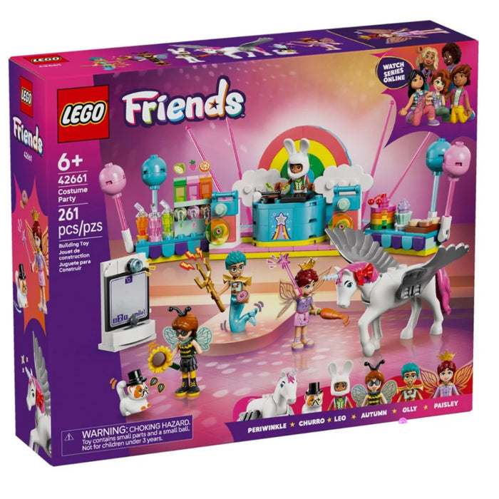 Lego 42661 Friends Costume Party With Unicorn Fairy (261 Pieces