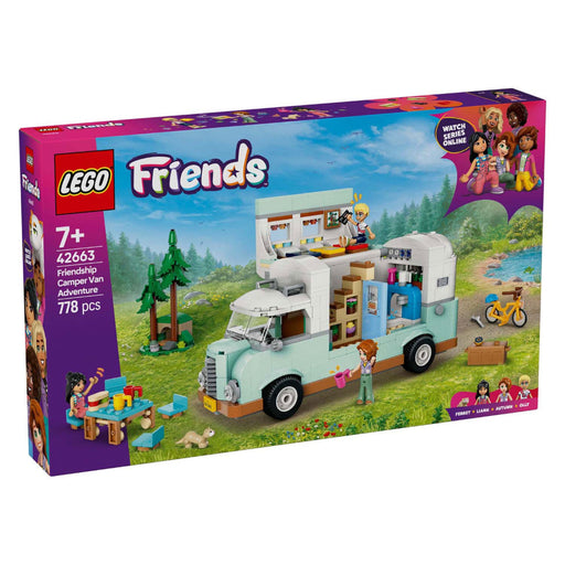 Lego 42663 Friends Friendship Camper Van Adventure (778 Pieces)