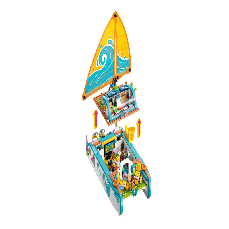 Lego 42664 Friends Travel Boat Adventure (685 Pieces)