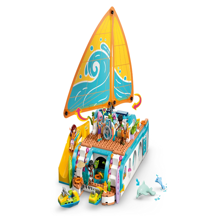 Lego 42664 Friends Travel Boat Adventure (685 Pieces)-Construction-LEGO-Toycra