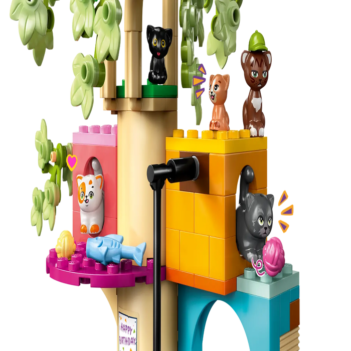 Lego 42666 Friends Cat Birthday Party & Tree House (321 Pieces)-Construction-LEGO-Toycra