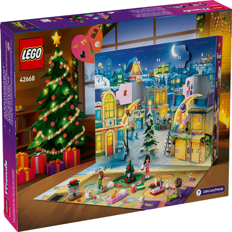 Lego 42668 Friends Advent Calendar 2025 (237 Pieces)