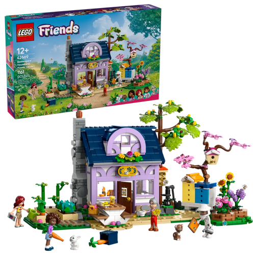 Lego 42669 Friends Beekeepers' House And Flower Garden (1161 Pieces)-Construction-LEGO-Toycra