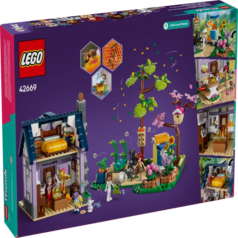 Lego 42669 Friends Beekeepers' House And Flower Garden (1161 Pieces)