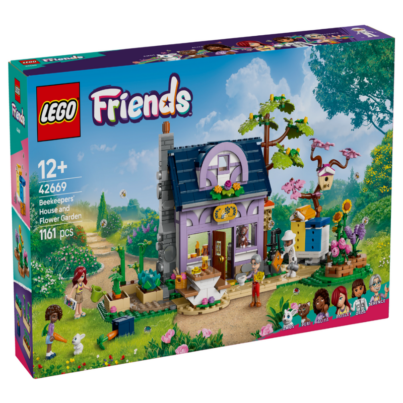 Lego 42669 Friends Beekeepers' House And Flower Garden (1161 Pieces)