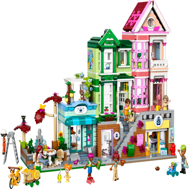 Lego 42670 Friends Heartlake City Apartments And Stores (2040 Pieces)