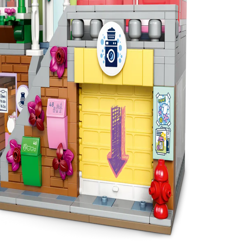 Lego 42670 Friends Heartlake City Apartments And Stores (2040 Pieces)