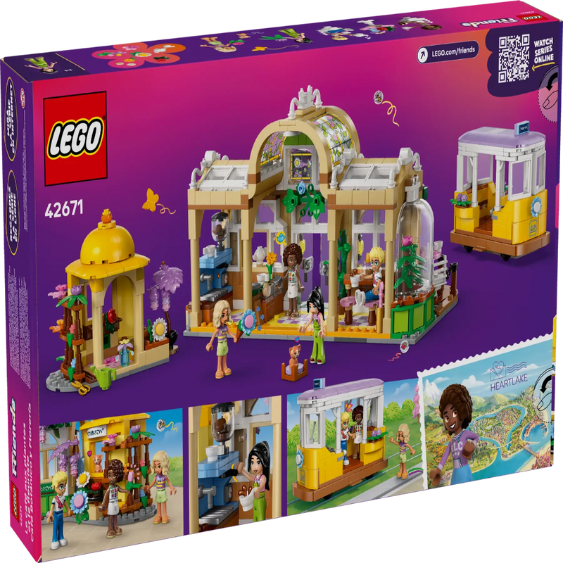 Lego 42671 Friends Plant Café & Flower Shop (1138 Pieces)