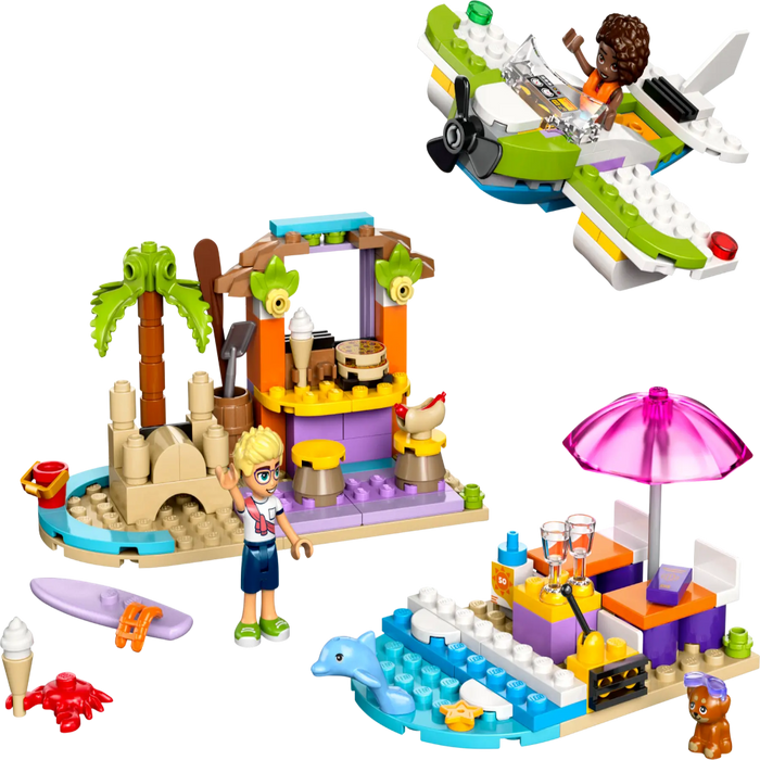 Lego 42672 Friends Creative Beach And Travel Suitcase (188 Pieces)-Construction-LEGO-Toycra