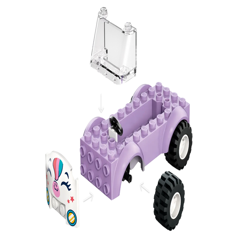 Lego 42675 Friends Unicorn Cake Delivery Car (67 Pieces)
