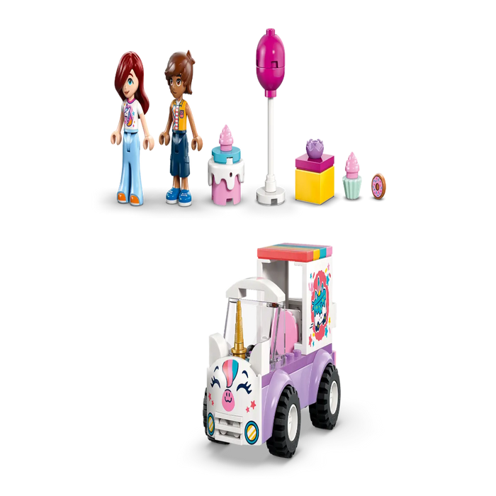 Lego 42675 Friends Unicorn Cake Delivery Car (67 Pieces)-Construction-LEGO-Toycra