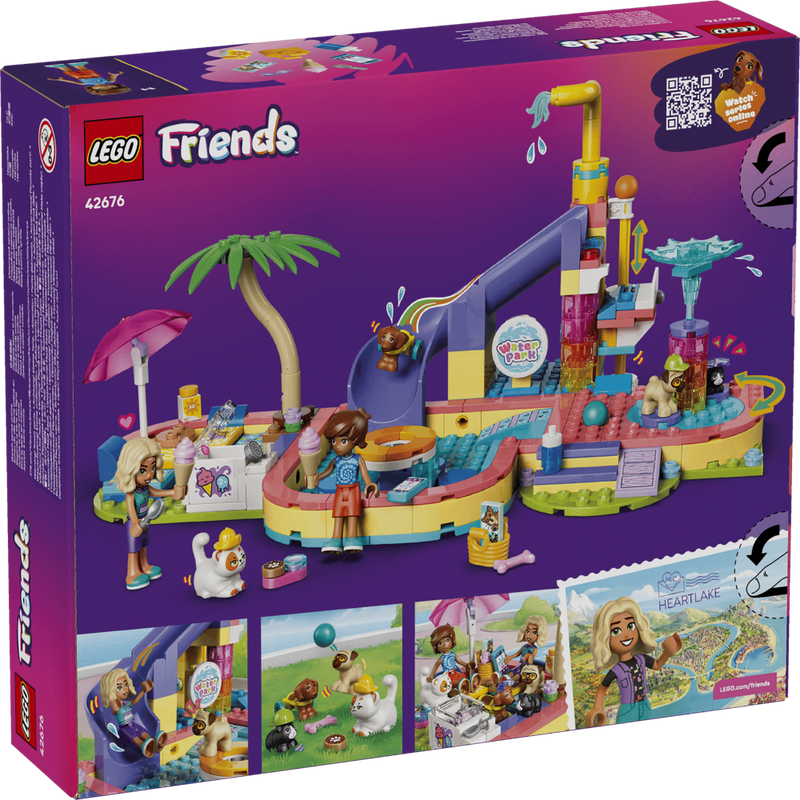 Lego 42676 Friends Fun Water Park Day (278 Pieces)