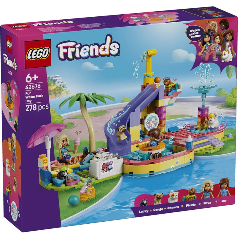 Lego 42676 Friends Fun Water Park Day (278 Pieces)