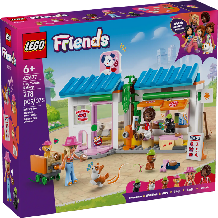 Lego 42677 Friends Dog Treats Bakery (278 Pieces)