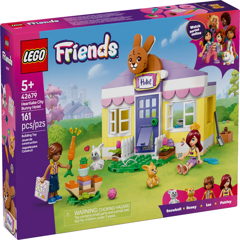 Lego 42679 Friends Heartlake City Bunny Hotel (161 Pieces)