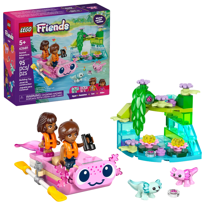 Lego 42681 Friends Axolotl Adventure Boat (95 Pieces)