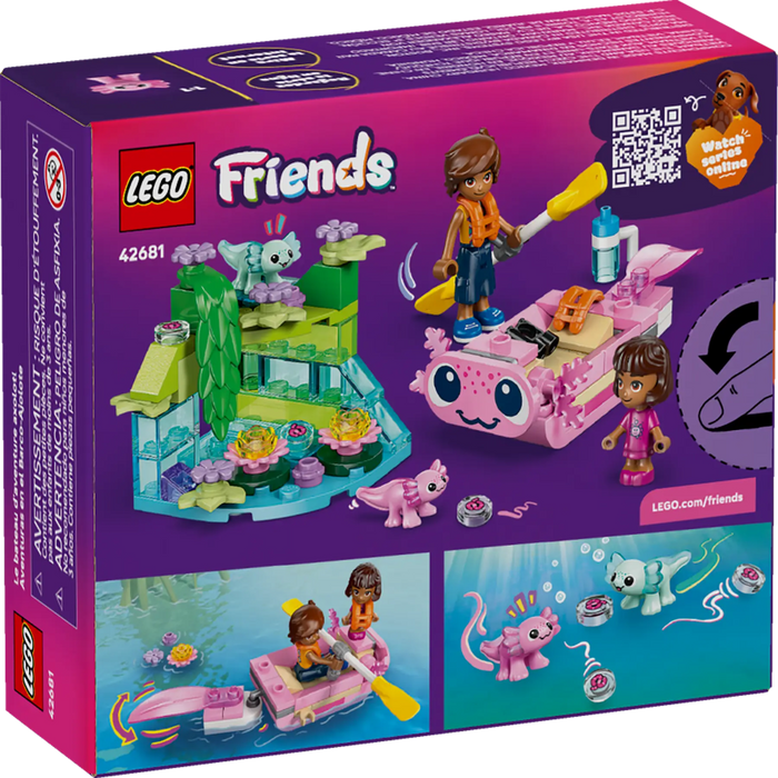 Lego 42681 Friends Axolotl Adventure Boat (95 Pieces)-Construction-LEGO-Toycra