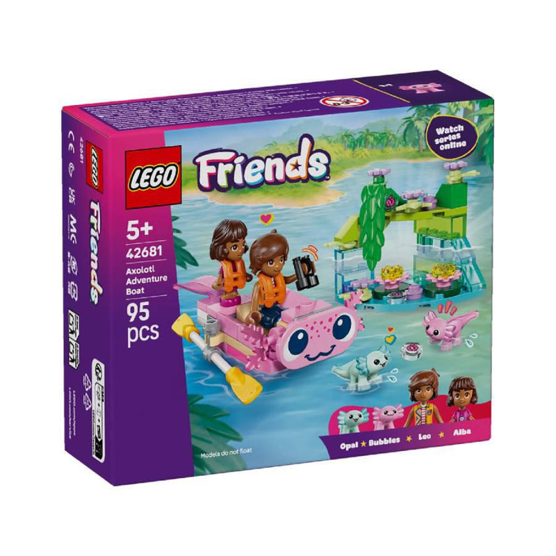 Lego 42681 Friends Axolotl Adventure Boat (95 Pieces)
