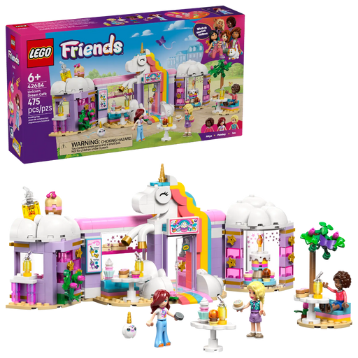 Lego 42684 Friends Unicorn Dream Café (475 Pieces)-Construction-LEGO-Toycra