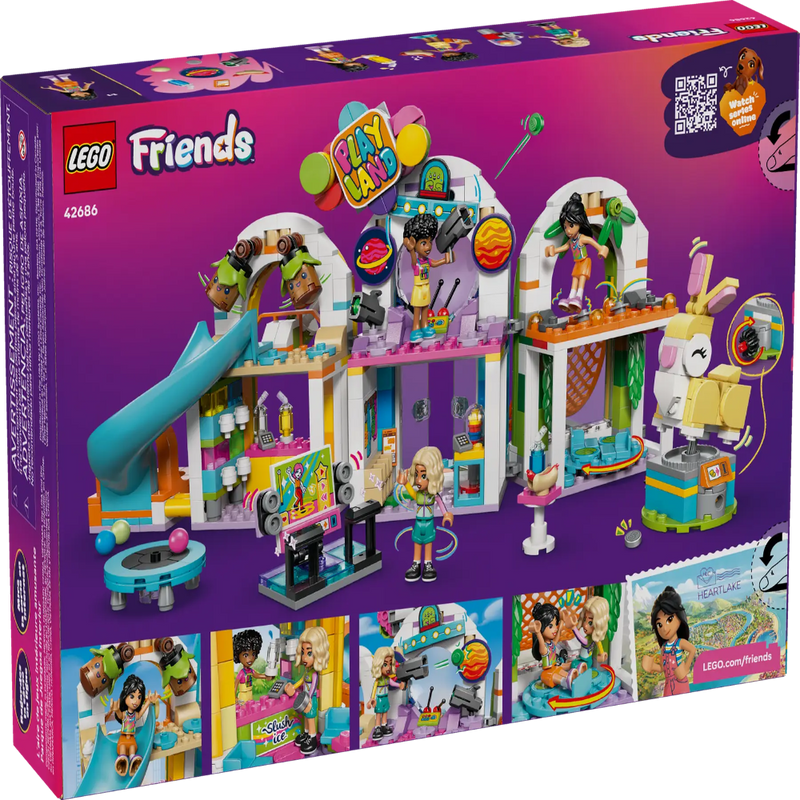 Lego 42686 Friends Fun Indoor Playground (668 Pieces)