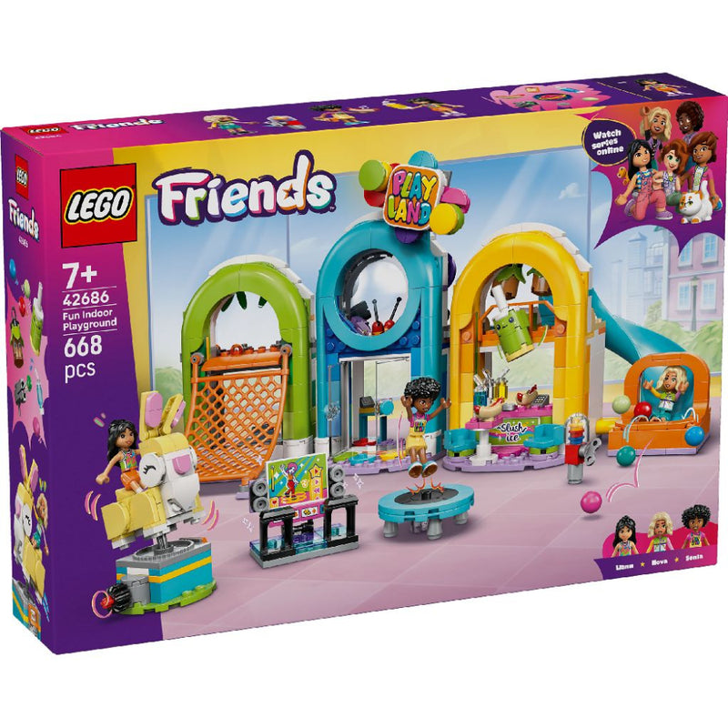 Lego 42686 Friends Fun Indoor Playground (668 Pieces)