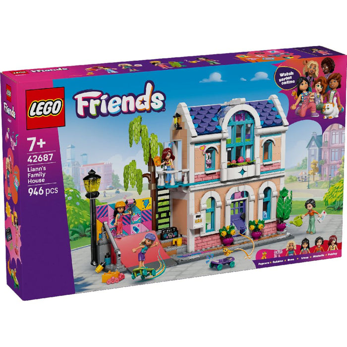 Lego 42687 Friends Liann's Family House (946 Pieces)-Construction-LEGO-Toycra