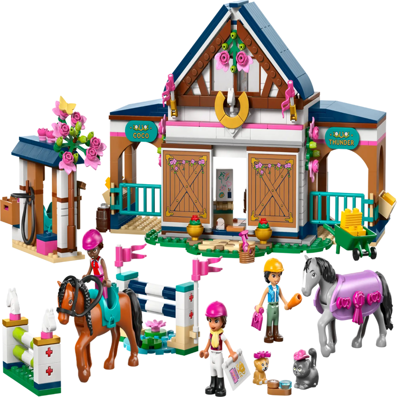 Lego 42688 Friends Horse Stable And Riding Academy (735 Pieces)