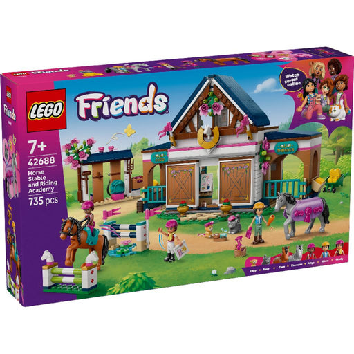 Lego 42688 Friends Horse Stable And Riding Academy (735 Pieces)-Construction-LEGO-Toycra
