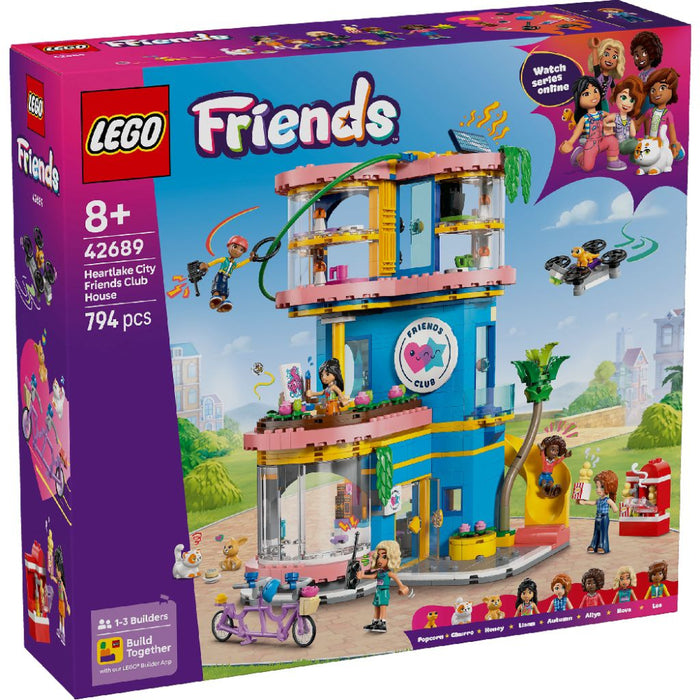 Lego 42689 Friends Heartlake City Friends Club House (794 Pieces)-Construction-LEGO-Toycra