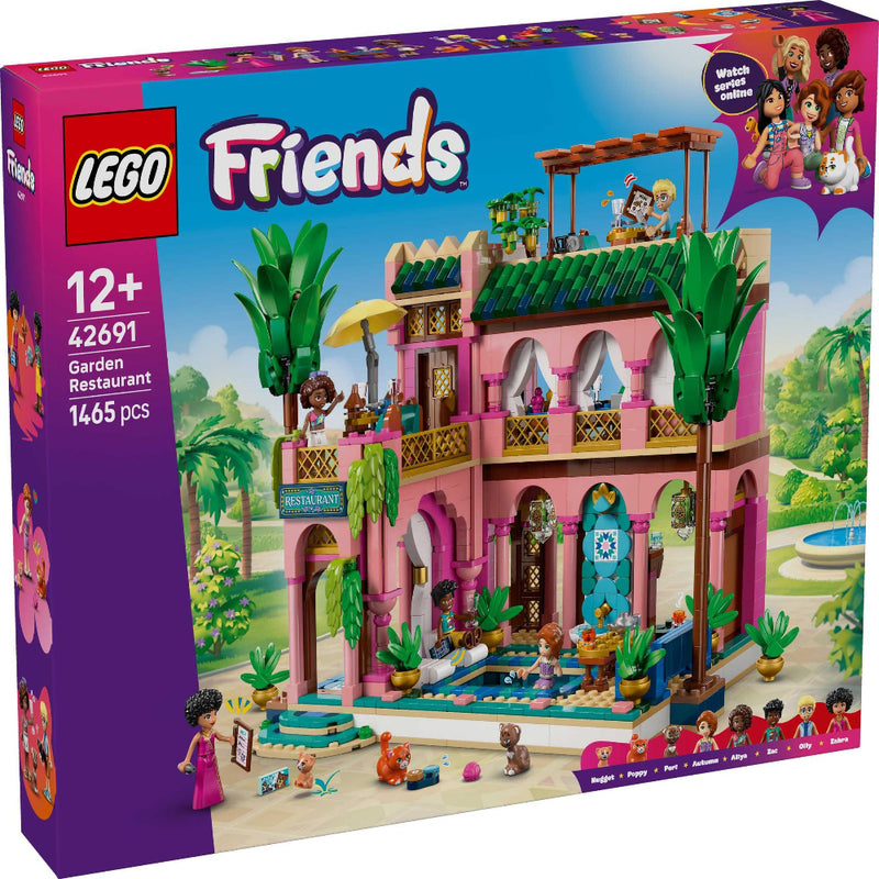 Lego 42691 Friends Garden Restaurant (1465 Pieces)