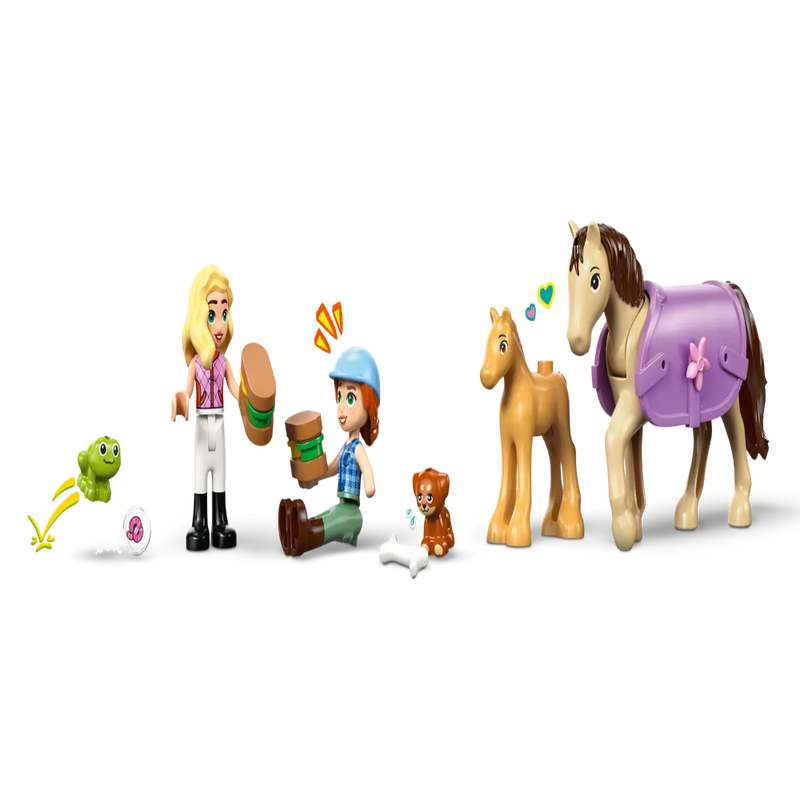 Lego 42695 Friends Horse & Baby Foal Trailer (279 Pieces)