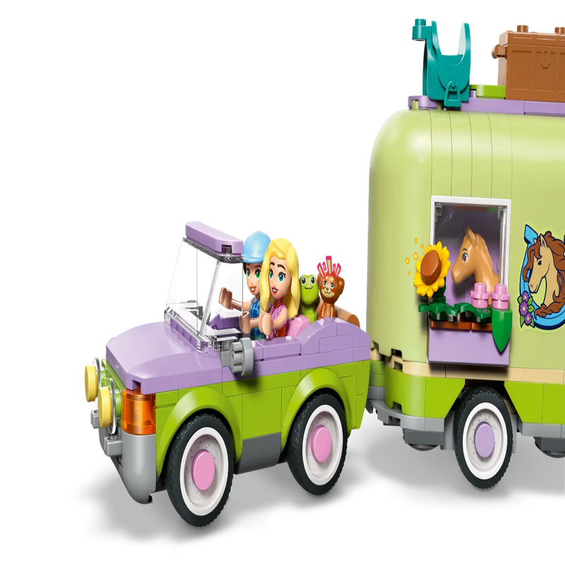 Lego 42695 Friends Horse & Baby Foal Trailer (279 Pieces)