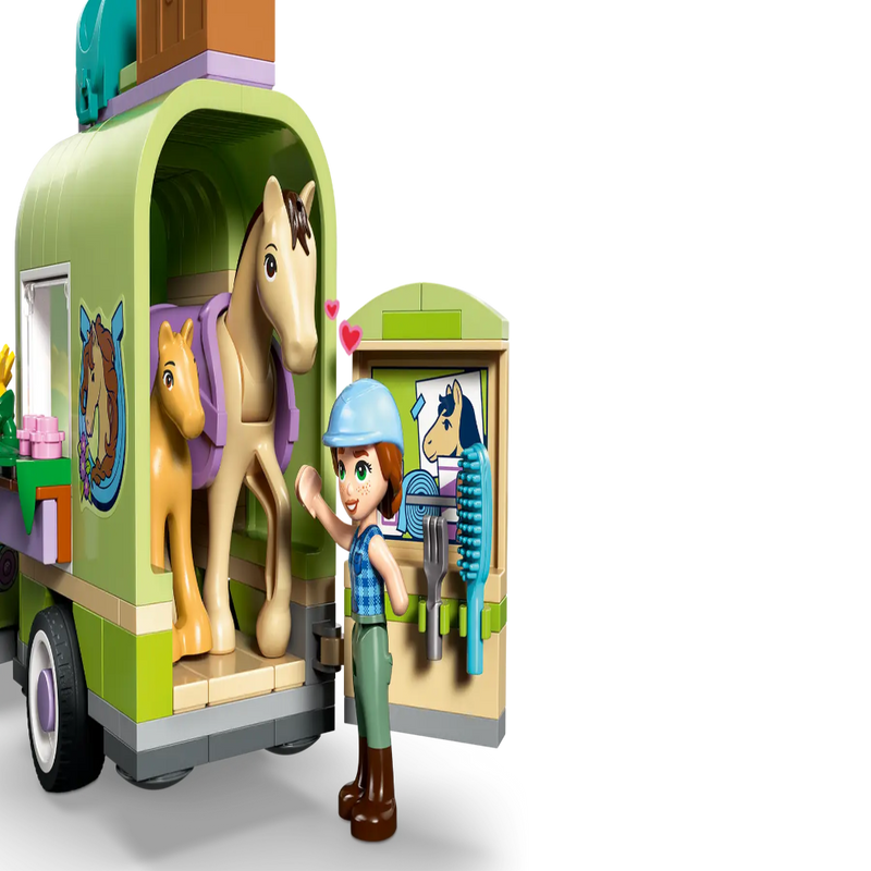 Lego 42695 Friends Horse & Baby Foal Trailer (279 Pieces)