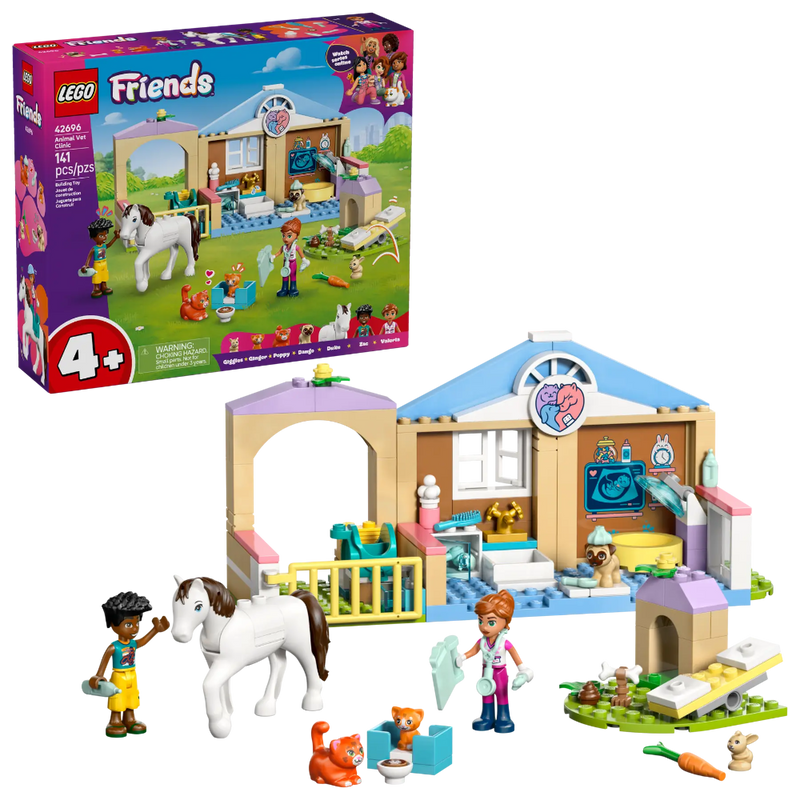 Lego 42696 Friends Animal Vet Clinic (141 Pieces)