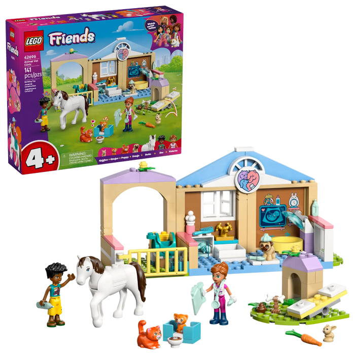 Lego 42696 Friends Animal Vet Clinic (141 Pieces)