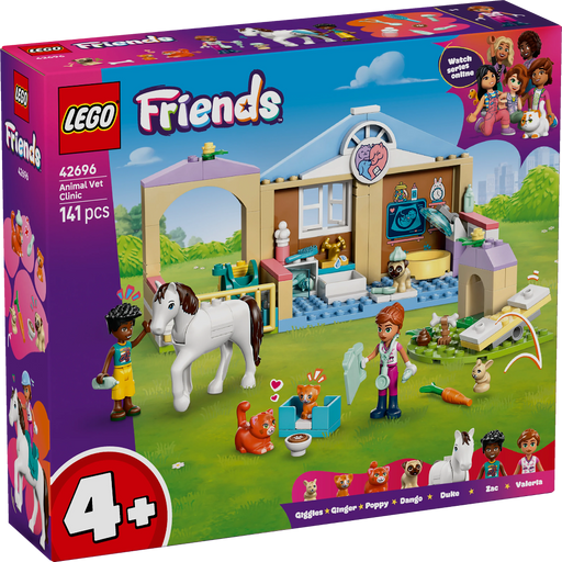 Lego 42696 Friends Animal Vet Clinic (141 Pieces)-Construction-LEGO-Toycra