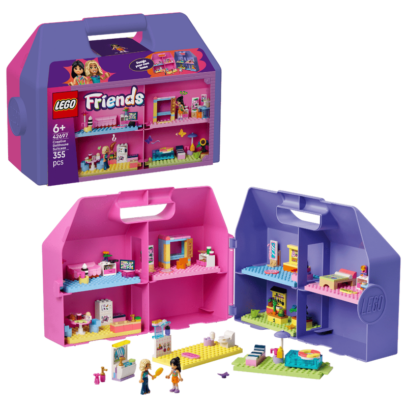 Lego 42697 Friends Creative Dollhouse Suitcase (355 Pieces)